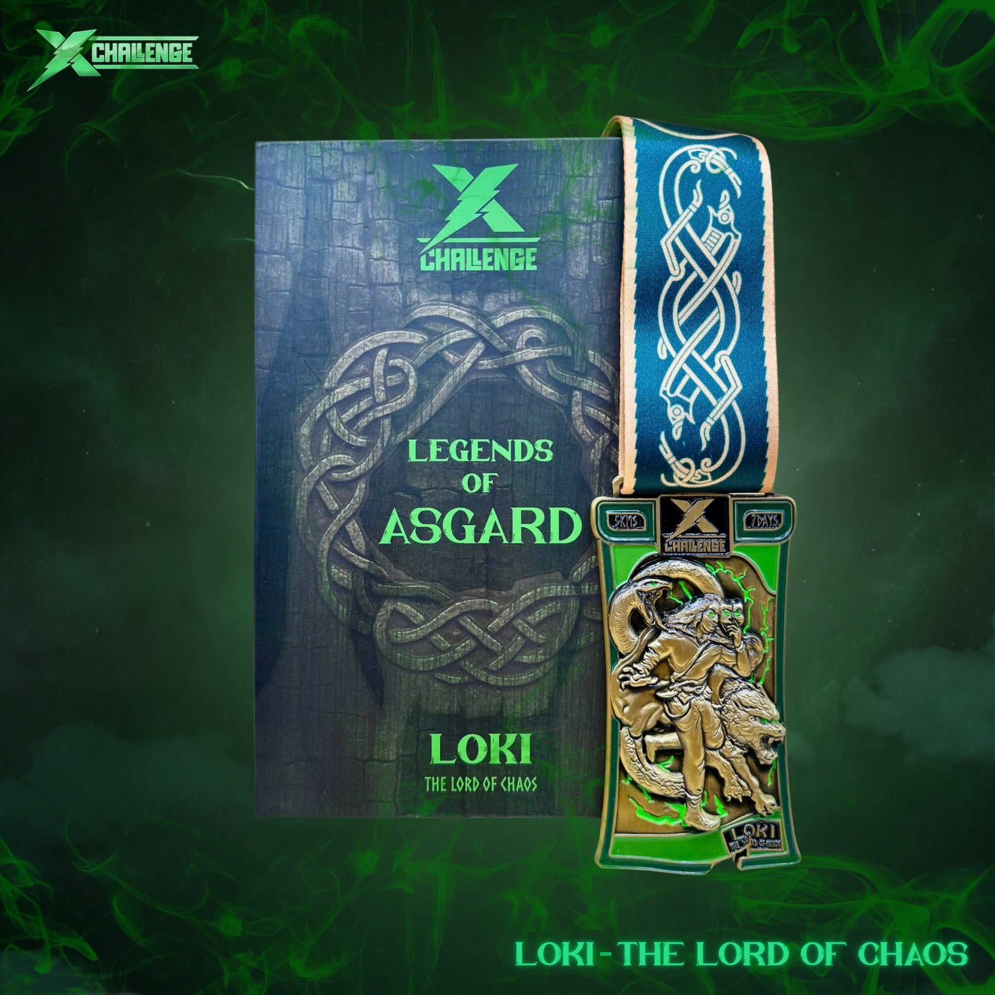Loki – Legends of Asgard Medal